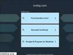 Sites similar to svsbg.com