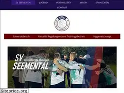 Sites similar to svseemental.de