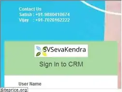 Sites similar to svsevakendra.com