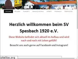Sites similar to svspesbach.de