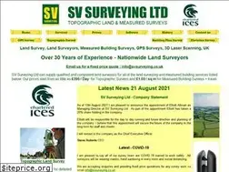 Sites similar to svsurveying.co.uk