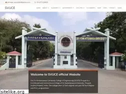 Sites similar to svuce.edu.in