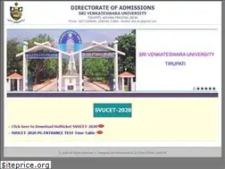 Sites similar to svudoa.in