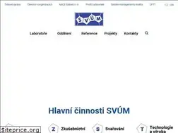Sites similar to svum.cz