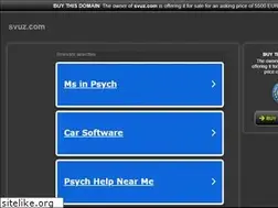 Sites similar to svuz.com
