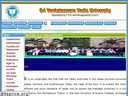 Sites similar to svvedicuniversity.ac.in