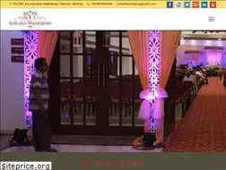 Sites similar to svvkalyanamandapam.com