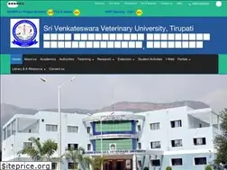 Sites similar to svvu.edu.in