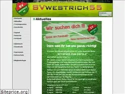 Sites similar to svwestrich.de