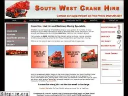 Sites similar to sw-crane-hire.co.uk
