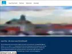 Sites similar to swa-city.de
