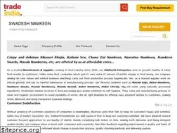 Sites similar to swadeshnamkeen.com