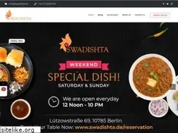 Sites similar to swadishta.de