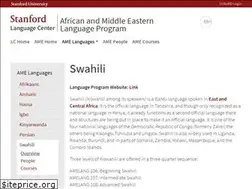 Sites similar to swahililanguage.stanford.edu