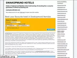 Sites similar to swakopmundhotels.com