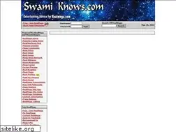 Sites similar to swamiknows.com