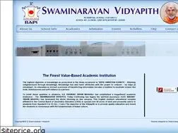 Sites similar to swaminarayanvidyapith.org.in