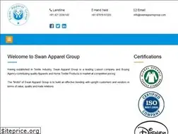 Sites similar to swanapparelgroup.com