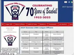 Sites similar to swansealittleleague.org