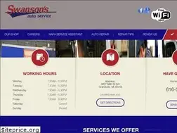 Sites similar to swansonsautoservice.com