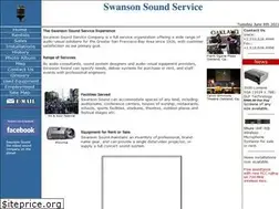 Sites similar to swansonsound.com