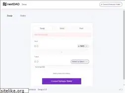 Sites similar to swap.nextdao.io