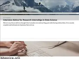 Sites similar to swapneelm.github.io
