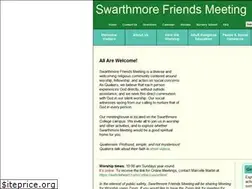 Sites similar to swarthmorefriendsmeeting.org