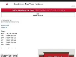 Sites similar to swarthmorehardware.com