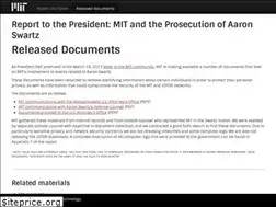 Sites similar to swartz-documents.mit.edu