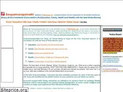 Sites similar to swayamvaraparvathi.com
