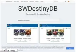 Sites similar to swdestinydb.com