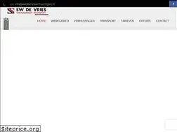 Sites similar to swdevriesverhuizingen.nl