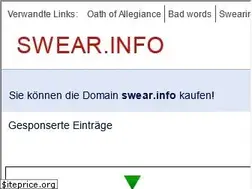 Sites similar to swear.info