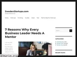 Sites similar to swedenstartups.com