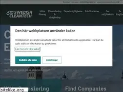 Sites similar to swedishcleantech.se