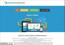 Sites similar to swedishforum.net