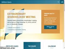 Sites similar to swedishmatch.com