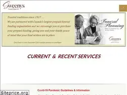Sites similar to sweenysfuneralhome.com