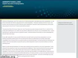 Sites similar to sweepstakes-land.tripod.com