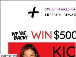 Sites similar to sweepstakes.ca