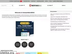 Sites similar to sweepstakesbible.com