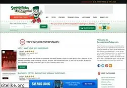 Sites similar to sweepstakestoday.com
