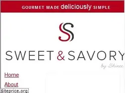Sites similar to sweetandsavorybyshinee.com
