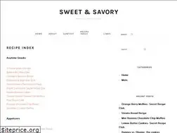 Sites similar to sweetandsavorytooth.com