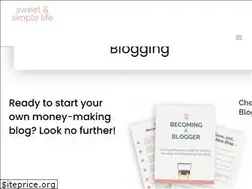 Sites similar to sweetandsimplelife.com