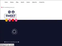 Sites similar to sweetbabyname.com