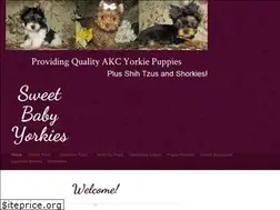 Sites similar to sweetbabyyorkies.com