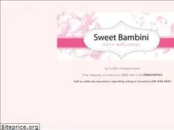 Sites similar to sweetbambini.com