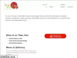 Sites similar to sweetbasilpizzeria.com